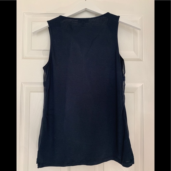 Navy The Limited tank - size S - Picture 2 of 2